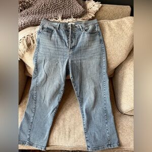 Classic Blue button fly Women's Jeans